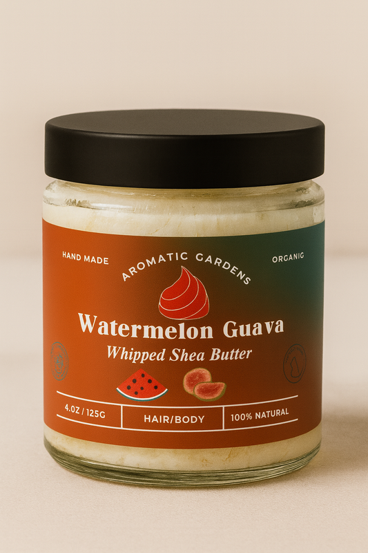 Aromatic Gardens - Watermelon Guava Organic Whipped Shea Butter